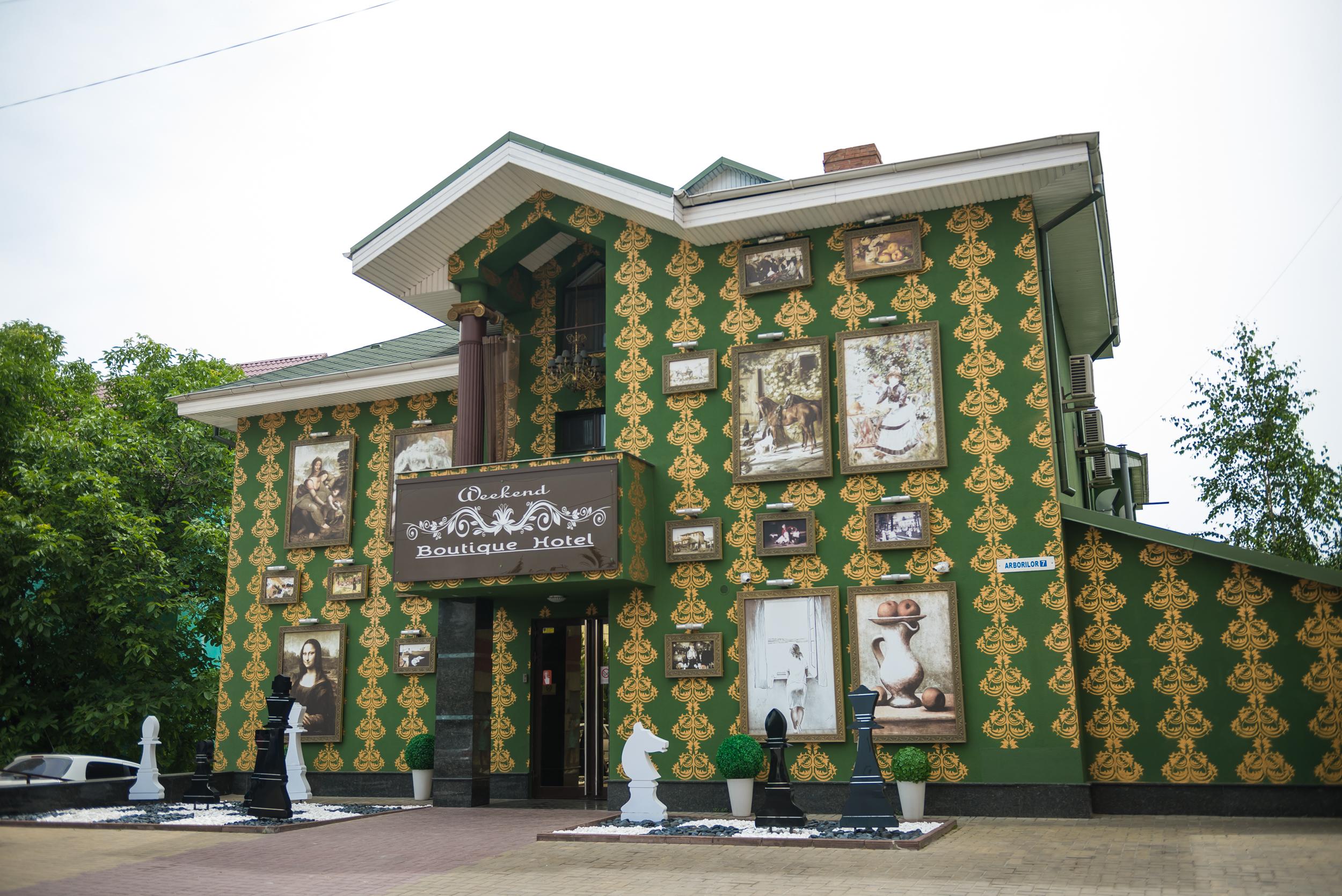 Weekend Boutique Hotel Chisinau Exterior foto
